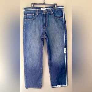 Calvin Klein Denim Blue Jeans Relaxed‎ Fit Men’s  Size 38/32 100% Cotton